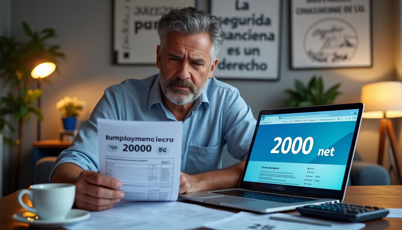 Avec un salaire de 2000 net, combien peut-on toucher au chômage ?