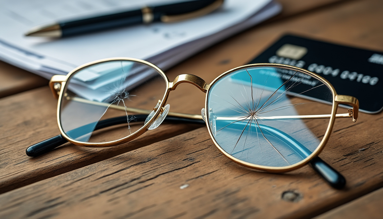 Les lunettes cassées sont-elles couvertes par l&rsquo;assurance de la carte bancaire ?