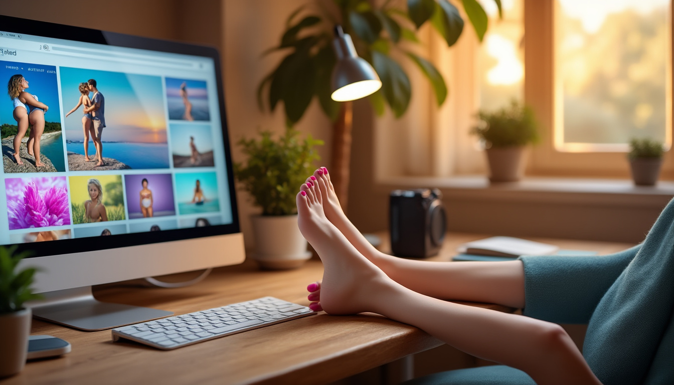 Où peut-on vendre des photos de ses pieds en ligne ?